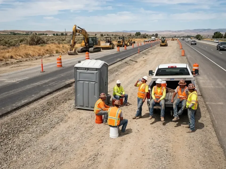 highway-road-construction-crew-007 — frequently asked questions, Porta Potty and Restroom Rentals in El Sobrante, CA